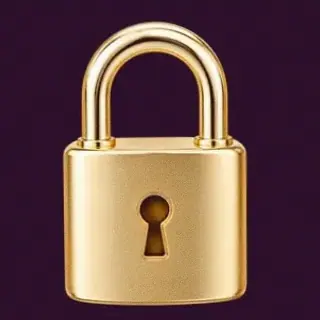 Metal padlock — Lucky Hills