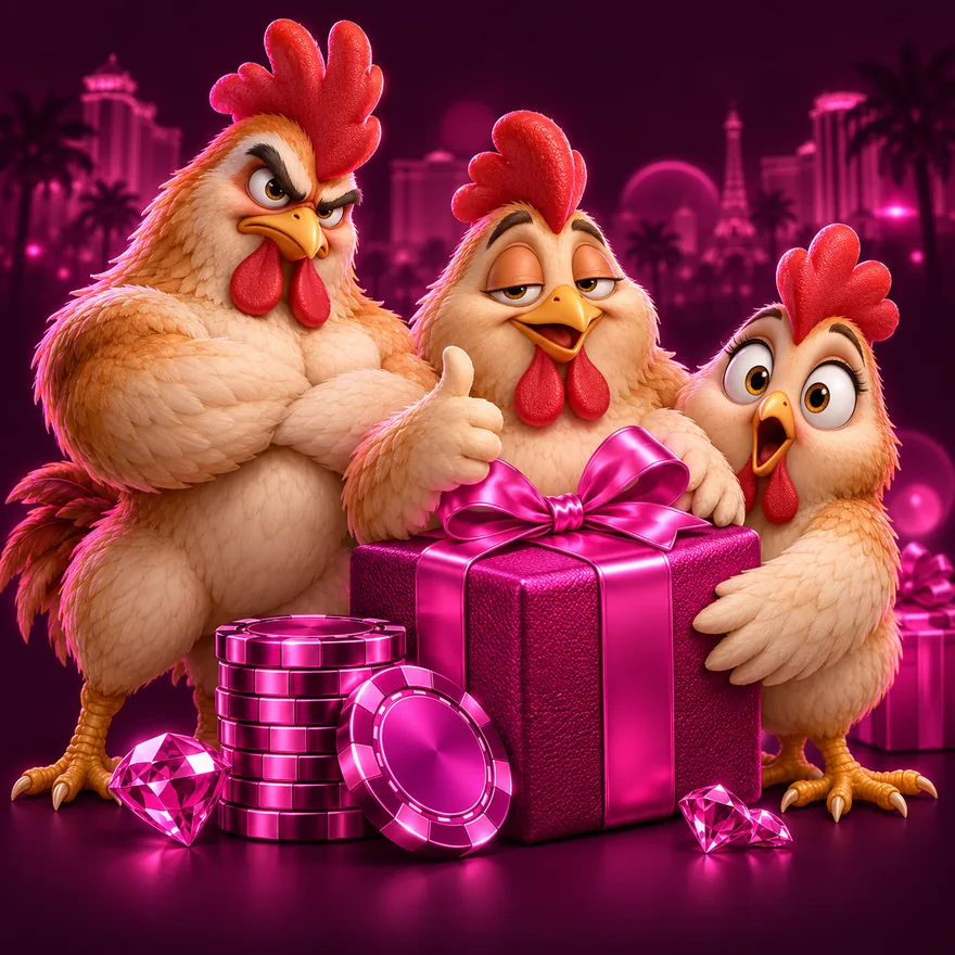 Gift box and chips — Lucky Hills