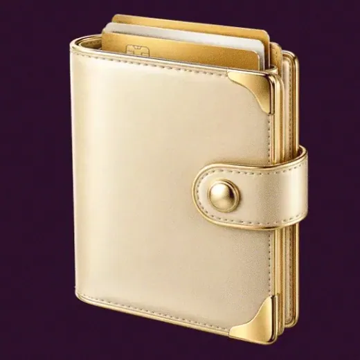 Leather wallet — Lucky Hills