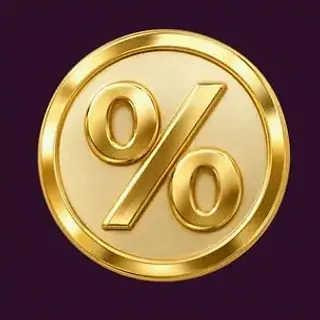 Gold percent coin — Lucky Hills