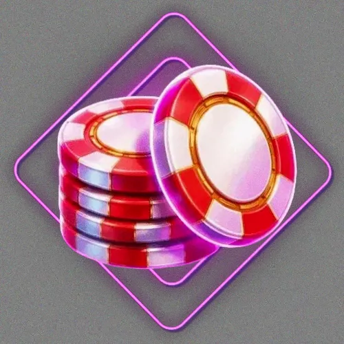 Poker table with cards