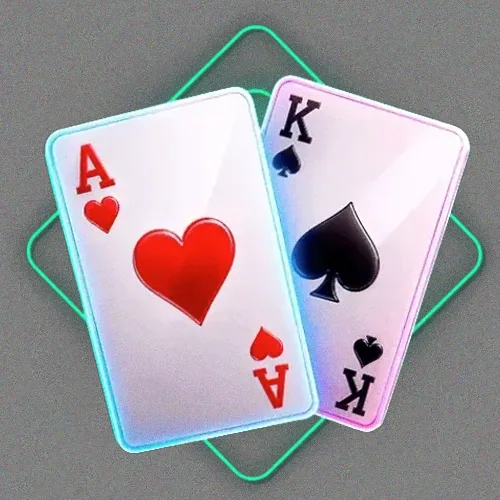 Ace and king playing cards