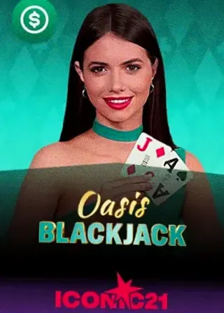 Oasis Blackjack live game cover