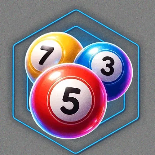 Numbered bingo balls