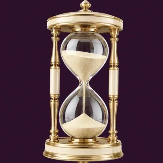 Ornate hourglass — Lucky Hills