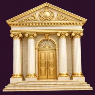 Classical bank building — Lucky Hills