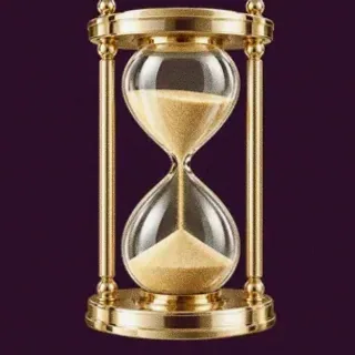 Ornate hourglass — Lucky Hills