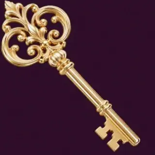 Ornate antique key — Lucky Hills